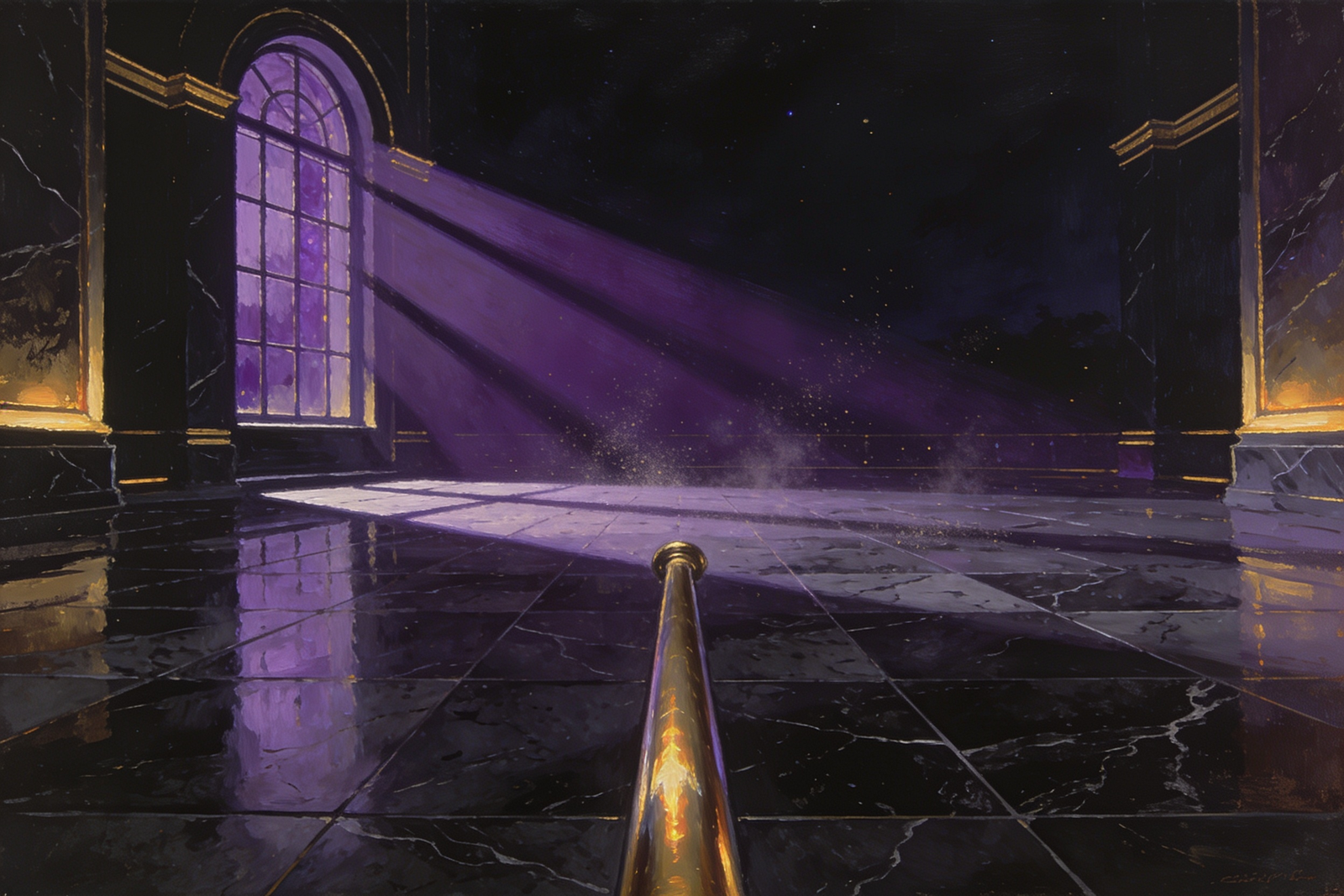 1PANTAS - Lit Marble Hall - 1pantas1